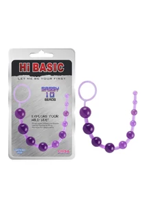 Anál golyósor Sassy anal beads purple