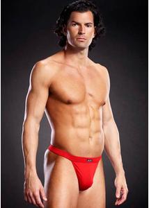 Performance microf. thong red s/m