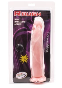 Bőrtapintású letapasztható vibrátor Rough Vibrator With Suction Cup Flesh