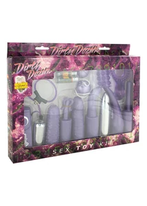 Szexkészlet 12 darabos Dirty dozen sex toy kit purple