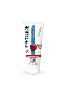 Hot superglide málna - ehető síkosító (75ml)