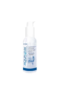 Aquaglide 2in1 vízbázisú síkosító és masszázsgél - 125ml