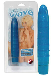 Soft wave vízálló zselés rúdvibrátor - kék