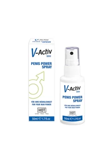 Hot v-active power pénisz vitalizáló permet (50 ml)