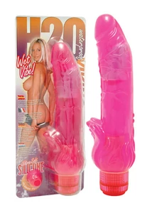 H2o viking vízálló élethű vibrátor nyelvekkel - pink