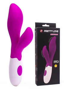 Csiklókaros szilikon vibrátor Pretty love newman vibrátor