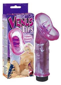 Punci és csikló kényeztető vibrátor Venus Lips