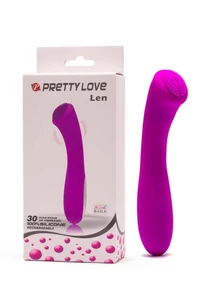 G-pont és csiklóizgató vibrátor - Pretty Love Len