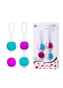 Pretty love orgasmic ball gésagolyó szett cserélhető súllyal 30 g/40 g