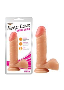 Keep love swing herés dildó - letapasztható