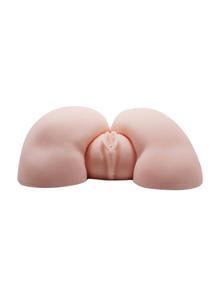 Vagina és ánusz maszturbátor vibrációval lapos Crazy Bull