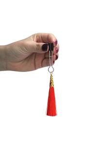 Mellbimbó csipesz ékszer Glamor tassel nipple clamp