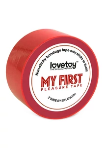 Kötöző szalag My First Non-Sticky Bondage Tape Red