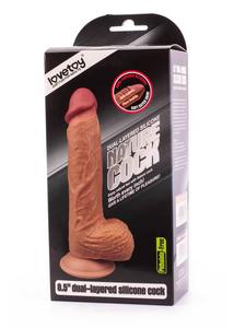 Szilikon dildo két rétegű Lovetoy