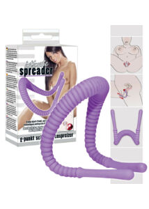 Intimate spreader intim stimulátor és széthúzó (lila)