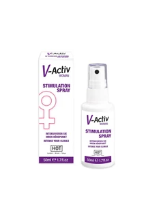 Hot v-active stimuláló hatású permet hölgyeknek (50 ml)