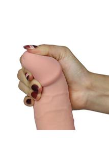 Lovetoy the ultra soft dude herés távirányítós puha dildó