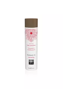 Melegítős masszázsolaj Shiatsu warming koriander szantálfa 100 ml