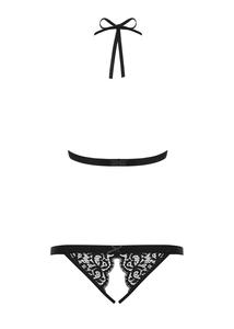 Nyitott fekete body S/M Obsessive 831