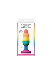 Colours - pride edition - pleasure plug - medium -rainbow