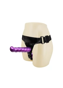 Felcsatolható vibrátor belső dildóval Female harness ultra