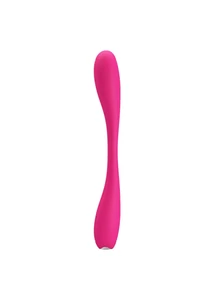 Rugalmas kétvégű vibrátor rózsaszín Pretty Love Yedda 17 cm