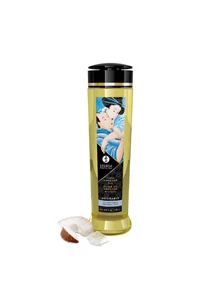 Erotikus masszázs olaj 240 ml Shunga kókuszdús aromával