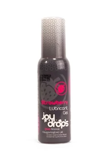 Joydrops vízbázisú síkosító - eper - 100 ml