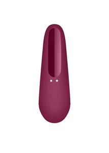 Okos vibrátor, akkus, vízálló csiklóizgató Curvy 1 rózsa vörös