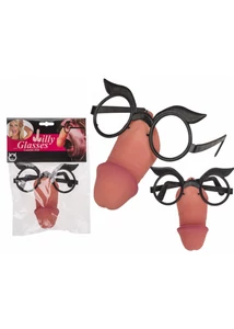 Szemüveg az orra helyén pénisszel Fun Glasses
