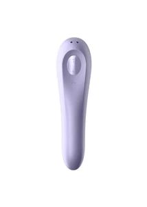 Léghullámos csiklóizgató és hüvelyi vibrártor Dual pleasure mauve Satisfyer
