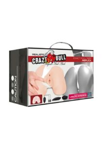 Hason fekvő női fenék maszturbátor Crazy bull vagina and anal exact full size