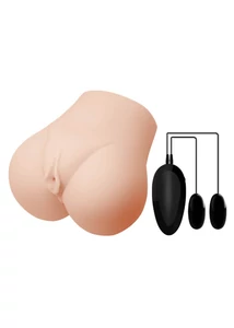 Hagyományos pózban vibrátoros maszturbátor Crazy bull realistic vagina and anal lifelike experiens