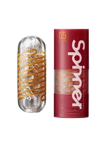 Maszturbátor átlátszó Tenga spinner 05 beads