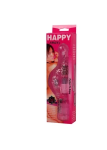 Happy angel 23 cm csiklóizgatóval Gyöngyös forgó vibrátor 