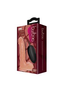 Távirányítós tapadókorongos vibrátor Baile barbara 22 cm