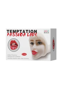 Maszturbátor egy lány arcával Temptation passion lady snug-fit mouth