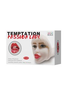 Maszturbátor egy lány arcával Temptation passion lady snug-fit mouth