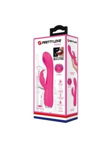 Luxus vibrátor, csikló, g-pont, hüvelyizgató Pretty love rachel rózsaszínű 20 cm