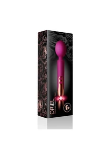 Masszíozó vibrátor Oriel tölthető wand fuchsia