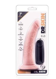 Valósághű vibrátor tapadókoronggal 18 cm Dr dave 7