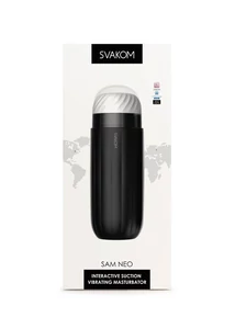 Maszturbátor Sam neo black távirányítható