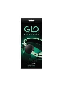 Szájgolyó Glo bondage ball gag zöld