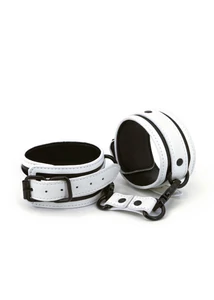 Foszforeszkáló bokabilincs GLO Bondage - Ankle Cuff - Green