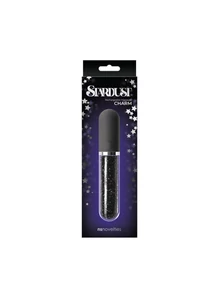 Csillagpor varázs vibrátor Stardust charm fekete
