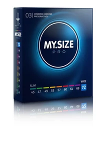 My size pro óvszer 72 mm (3 db)