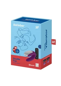 Párvibrátor Double fun (lila) U vibri távirányítós
