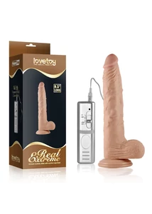 Real Extreme vibrátoros dildó távirányítóval 24 cm