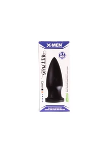 Anál dildó X-men 23 cm butt plug fekete