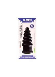 Nagy fenékdugó X-men 32 cm-es butt plug fekete